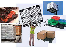 塑料托盤(pán)周轉(zhuǎn)貨物應(yīng)用場(chǎng)景