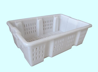 259號(hào)雙色顛倒可堆式塑料筐